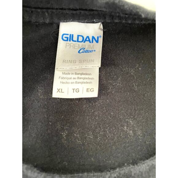 Teeling Whiskey Black Tee XL Gildan Premium Cotton - Picture 6 of 6